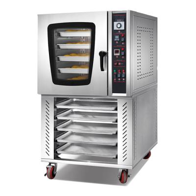 China 5 Tray Electric Convection Oven Bakery Baking Oven with Jet for sale