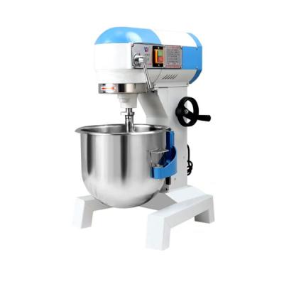 China Planetary Mixer Bakery Equipment Amasadora Batidora Mezcladora Snack Plant 20 Liter Planetary Mixer Machine Cake Food for sale