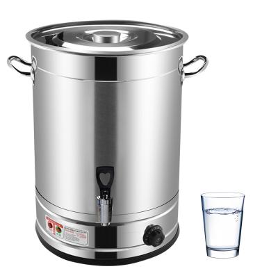 China Keep Hot 28L 38L 48L 58L 68L 88L Stainless Steel Water Heater Single Wall Electric Water Urn For Sale for sale