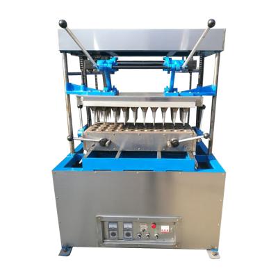 China Snack Factory Large Capacity 40 Cones Ice Cream Cone Sleeve Machine for sale