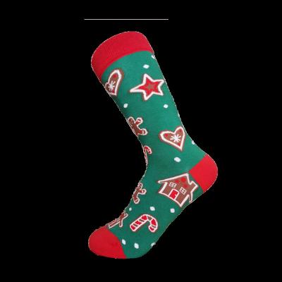 China Sublimation Antibacterial Cheap Socks Wholesale Adult Baby Christmas Socks Custom Made Socks for sale