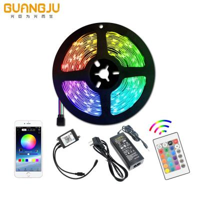 China Smart Flexible Adhesive Easy Installation 5m DC12V 24V 3m Aura Led Strip Lights For Stripes Aura VHB SMD2835 60 Accessible Bedroom for sale