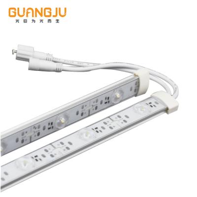 China led advertising light box panel led advertising light box panel led strip aluminum profile 1000*21*17mm led strip light ip68 waterproof smd 14leds 3030 backlight diffuse reflection led strip l for sale