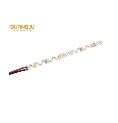 China Office Desk Hot Sale Light Desk 60 Meters 6 Mm Led S Shaped Soft Clear Strip for sale