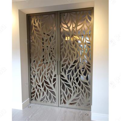 China Automatic System Modern Aluminum Sliding Gate Driveway Gate for sale