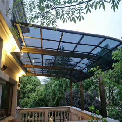 China Cheap Steel Morden Roof Structure Car Shed Garage for sale