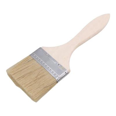 China Paint Brush 1/2/3inch with Wooden Handle for Wall and Furniture Painting Tool Paint Brushes for sale