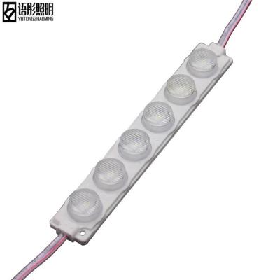 China AlGaInP led injection molding module 220V 6leds 1.5W letter outdoor smd 2835 led module for sale