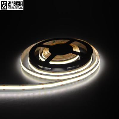 China Ourdoor DC12V 8W 5mm 320leds Per Meter COB LED Strip Light for sale