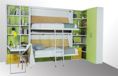 China Bedroom furniture Wood Bunk Wall Beds Saving Space Furniture for sale