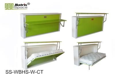 China Folding Wall Bed with Computer Table for sale