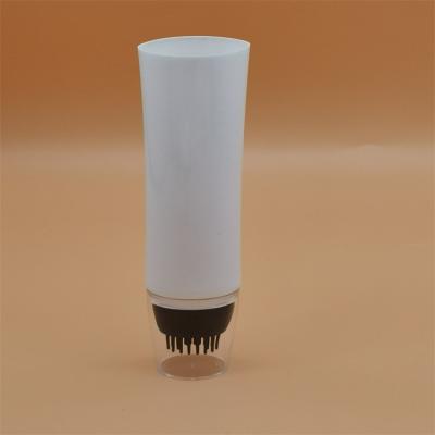 China New Arrival 50ml Cosmetic Empty Hair Care Gel Dye Tube Custom Packaging With Brush Comb for sale