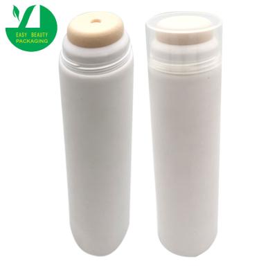 China Cosmetics Customized Cosmetic Sponge Flat Head Blush Liquid Tube Base Isolation Cream Packaging for sale