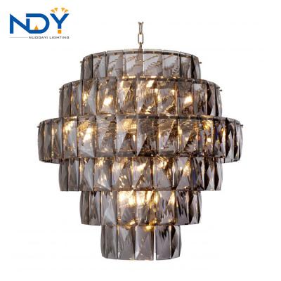 China Modern American Crystal Chandeliers Contemporary Modern living room Crystal luxury modern chandelier for sale