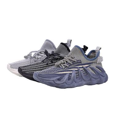 China Wholesale Custom High Quality Fashion Trend TPR Breathable Shoes Mesh Male Casual Campus Sports Men Shoes Ventilate Injection Shoes for sale