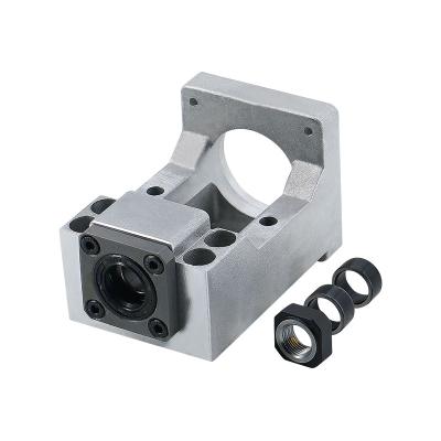 China Ball Fixed Screw Linear Material C7 C5 HM12/HM15 Series Cast Aluminum Slide Module Servo Motor Support Integrated Base for sale