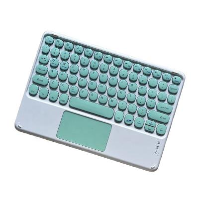 China 10 Inch BT Blue Tooth Keyboard Mini Slim Wireless Keyboard Ultrathin Touch Universal Wireless Mouse with Touchpad for iPad 10 2022 10.9 for sale