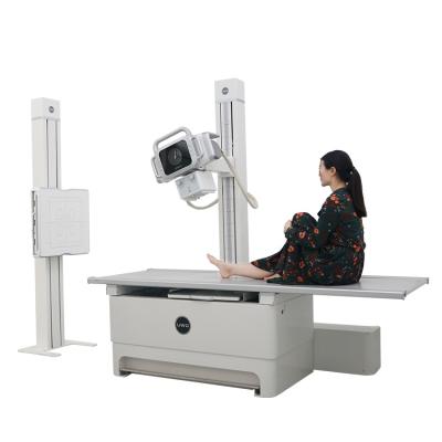 China hospital & Clinic digital double column radiography digital x ray machine for sale