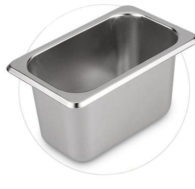 China Hotel buffet food equipment HUAJING 1/9*15cm Gastronorm containers other hotel and restaurant supplies for chafing dish buffet for sale