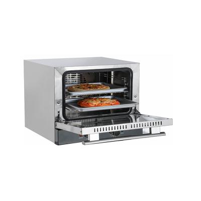 China HUAJING Commercial Outdoor Single Layer Kitchen Convection Rotisserie Ovens With Built In Type And Countertop Use for sale