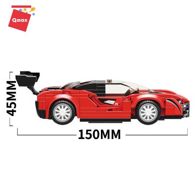 China Wholesale toy legoing DIY Toy Qman building block toy racing car toy vehicles juguetes Senna S5N-N1 block model for sale