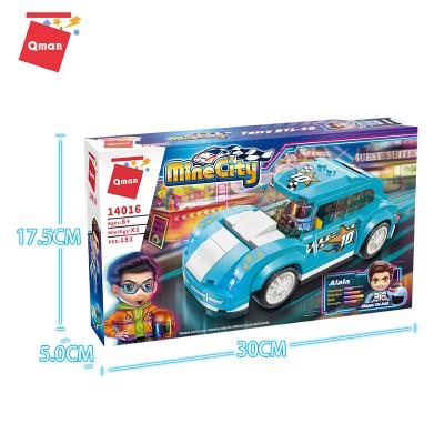 China Wholesale toy legoing DIY Toy Qman building block toy racing car toy vehicles juguetes fairy BTL-20 block model for sale