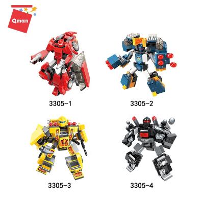 China Building Toy 2020 Most Popular 4 in 1 Educational Plastic Building Toy Block Set For Sale for sale