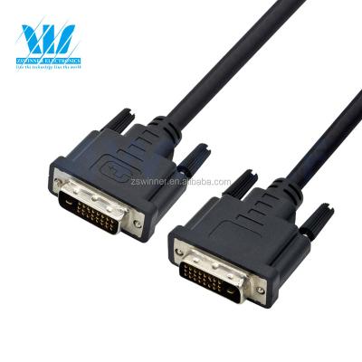 China HDTV DVI 24+1 Male To DVI Digital Male Dual-link DVI Cables for sale