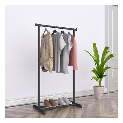 China Custom High Quality Eco-friendly Material Metal Hanginging Rack Bedroom Clothes Hanging Rack Clothes Drying Rack for sale