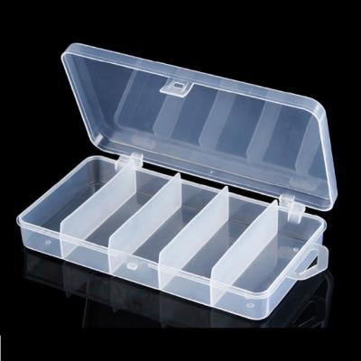 China Lure Multifunctional Anti-corrosion High Strength Transparent Plastic Fishing Lure Box for sale