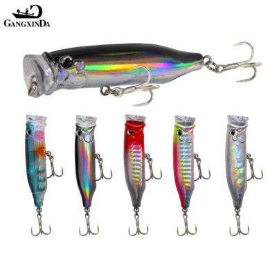 China ABS Plastic New Fishing Lure Whopper Popper Hard GXD Model Bait 10cm 14cm 13g 35g Thruster Fishing Lure for sale