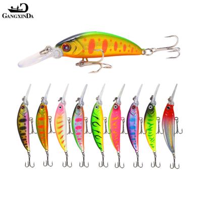 China ABS GXD Plastic Crankbait Fishing Lures 1.5g 37mm PESCA Wobbler Minnow Mini Hard Plastic Fishing Crankbait Artificial Lure for sale