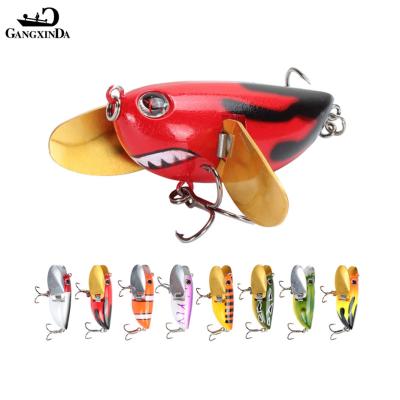 China 2019 Latest Plastic ABS GXD 2019 Latest Plastic Lures 12.6g 60mm Lures 12.6g 60mm Coarse Lie Snap Bait Booster Fishing Lure for sale