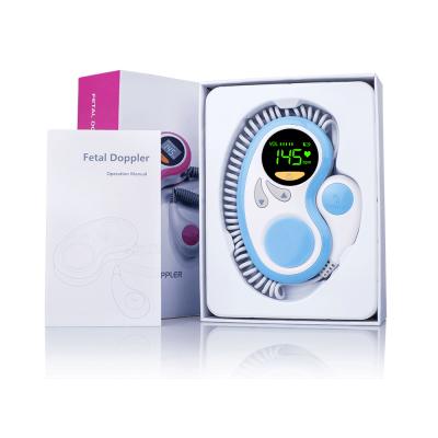 China Monitoring Wholesale Medical Portable Heart Rate Baby Fetal Doppler Portable Heart Monitor for sale