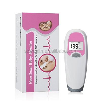 China Newest Hot Sale Fetal Monitor /Pocket Fetal Doppler Baby Monitor Heartbeat Doppler With Cheap Price 125mm x 48mm x 32mm for sale