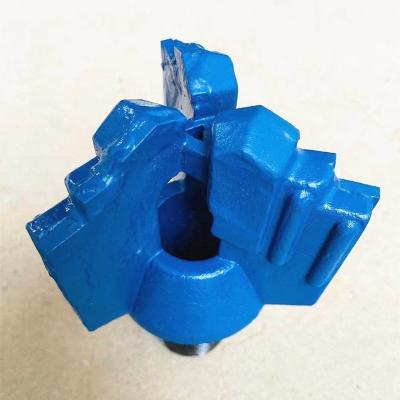 China Water Drilling SML 3 Wings 114mm Tungsten Carbide Step Drag Bit for sale