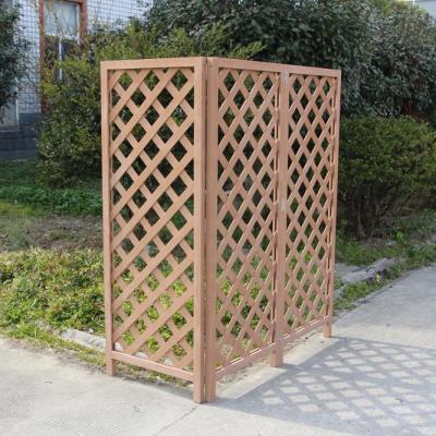 China Japan Style Wood Plastic Composite WPC (PVC) Decorative Garden Screens for sale