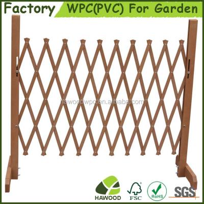 China Cheap Decorative Garden Easily Assembled Retractable Fence for sale