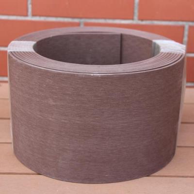 China Easily Assembled 150mm WPC Wood Plastic Compound Easily Assembled Rolled Landscape Edging for sale