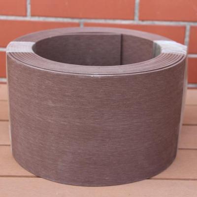 China Landscaping Edging Width 150mm WPC Wood Plastic Composite Garden Edging for sale