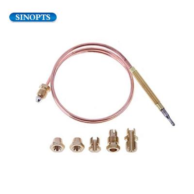 China Factory Supply Safe And Eco-friendly Gas Fireplace Thermocouple Universal Gas Thermocouple for sale