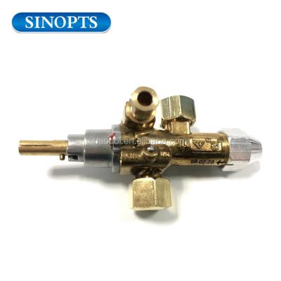 China Eco-friendly Sinopts Gas Oven Control Valve Brass Gas Valve Type On Sale for sale