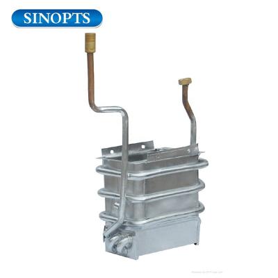 China Sinopts Tankless Water Heater Balanced Type Copper Heat Exchanger For Gas Geyser for sale