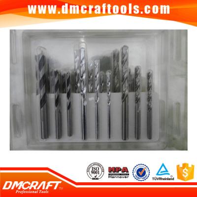 China 9pcs combination hss twist,masonry,wood drill bit set for sale