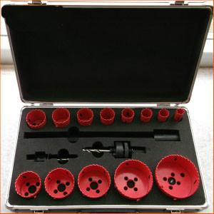 China 11pcs high carbon steel wood cutting hole saw for sale