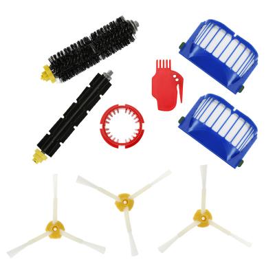 China Dust filter robot vacuum cleaner parts filter accessories set brush robot for 600 series 610 620 630 640 650 660 for sale