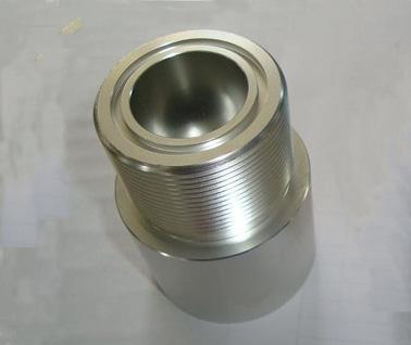 China Male BSP thread custom CNC Machined Aluminum Parts,OEM and ODM service for sale