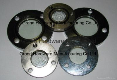 China Steel Nickel Plated Flange Sight Glass Nickel plated for refrigeration equipment for sale