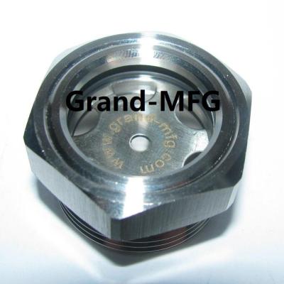 China M33x1.5 M42x1.5 SS304 liquid sight glass view plugs for gear reducers compressor pumps oil level sight glass supplied for sale