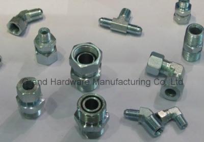 China zinc plated OEM steel machined parts,all sizes steel machined parts customized made in China for sale